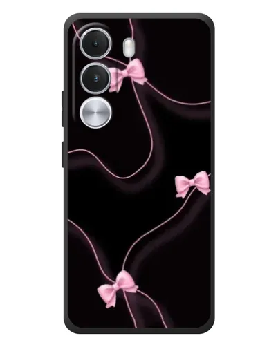 Чехол для Realme C100i с картинкой «Розовые ленты»