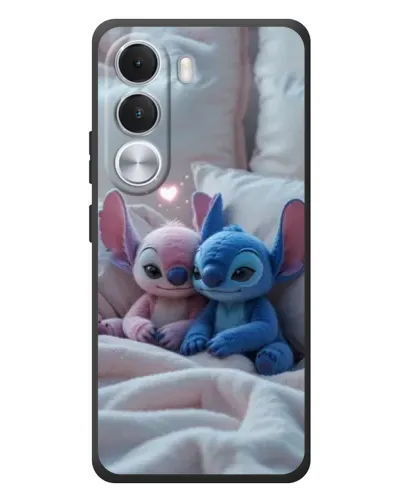 Чехол для Realme C100i с картинкой «Плюшевые Стич Ангел»