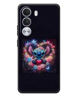 Чехол для Realme C100i с картинкой «Stitch в цветах» Чехол для Realme C100i с картинкой «Stitch в цветах»
