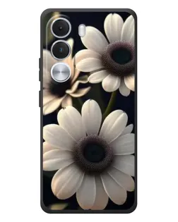 Чохол для Realme C100i з картинкою «Білі маргаритки макро»