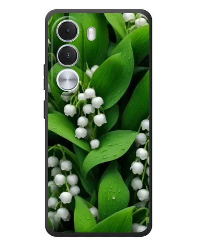 Чохол для Realme C100i з картинкою «Конвалії в зелені»