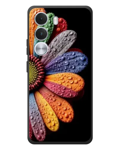 Чохол для Realme C100i з картинкою «Райдужна квітка»