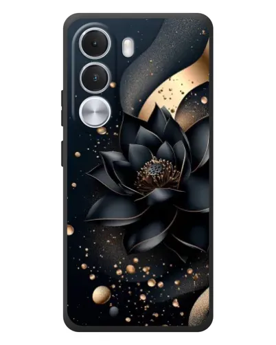 Чохол для Realme C100i з картинкою «Чорний лотос»