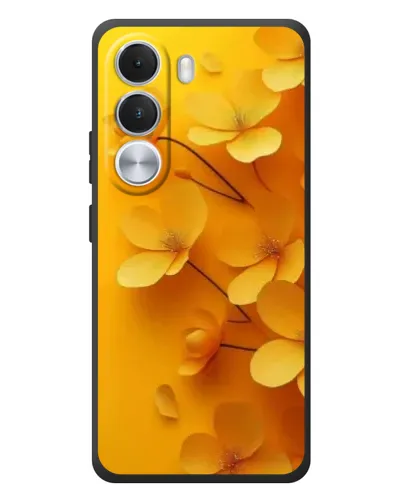 Чохол для Realme C100i з картинкою «Золоті пелюстки»