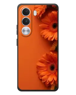 Чохол для Realme C100i з картинкою «Помаранчеві гербери»