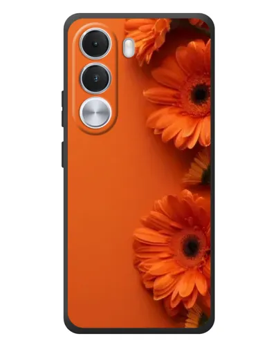 Чохол для Realme C100i з картинкою «Помаранчеві гербери»