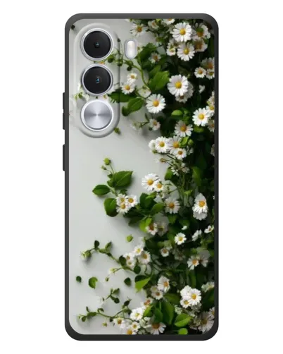 Чохол для Realme C100i з картинкою «Гілка дрібних білих квітів»