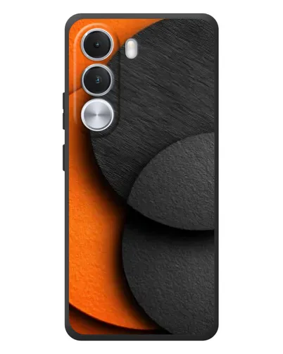 Чохол для Realme C100i з картинкою «Геометрія помаранчевих кіл» Чохол для Realme C100i з картинкою «Геометрія помаранчевих кіл»