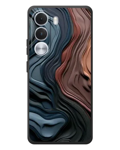 Чохол для Realme C100i з картинкою «Кольорові хвилі каньйону» Чохол для Realme C100i з картинкою «Кольорові хвилі каньйону»