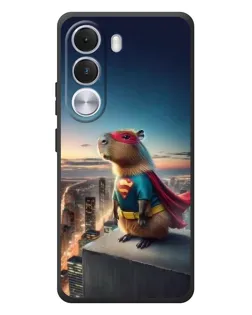 Чехол для Realme C100i с картинкой «Капи-мен супергерой»