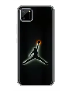 Чехол для Realme C11 с картинкой «Jordan Gradient Logo» Чехол для Realme C11 с картинкой «Jordan Gradient Logo»