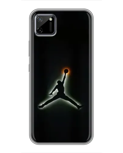 Чехол для Realme C11 с картинкой «Jordan Gradient Logo» Чехол для Realme C11 с картинкой «Jordan Gradient Logo»