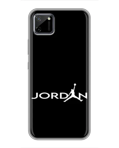 Чехол для Realme C11 с картинкой «Jordan White Logo» Чехол для Realme C11 с картинкой «Jordan White Logo»
