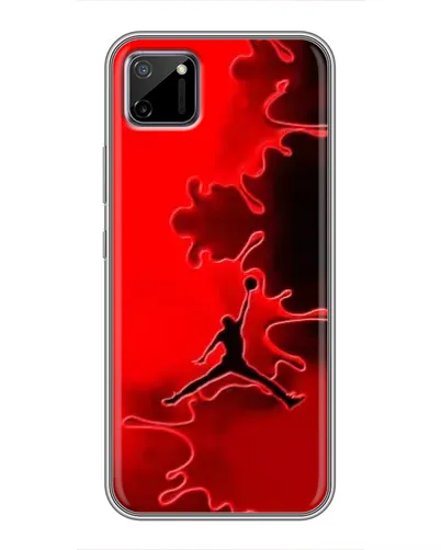 Чехол для Realme C11 с картинкой «Jordan Red Smoke» Чехол для Realme C11 с картинкой «Jordan Red Smoke»