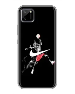 Чехол для Realme C11 с картинкой «Jordan Jumpman»