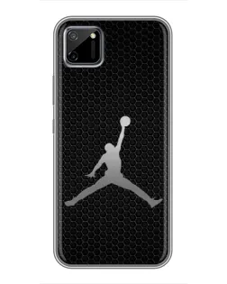 Чехол для Realme C11 с картинкой «Jordan Dark Carbon»