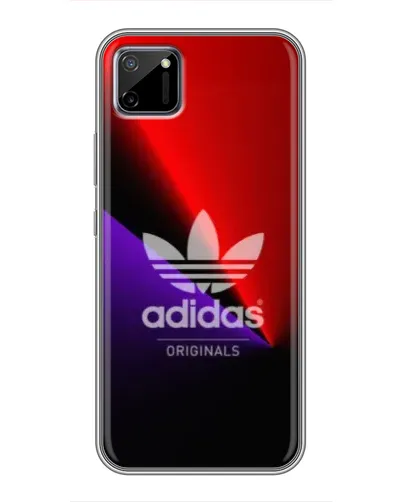 Чохол для Realme C11 з картинкою «Adidas Red Neon» Чохол для Realme C11 з картинкою «Adidas Red Neon»
