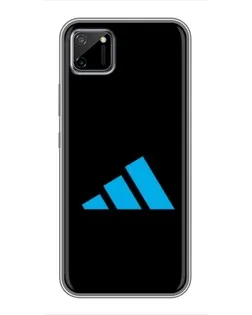 Чохол для Realme C11 з картинкою «Adidas Cyan Logo»