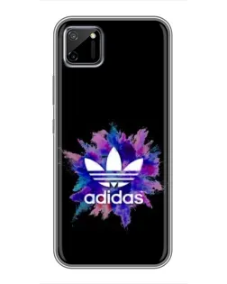 Чохол для Realme C11 з картинкою «Вибух фарб Adidas»