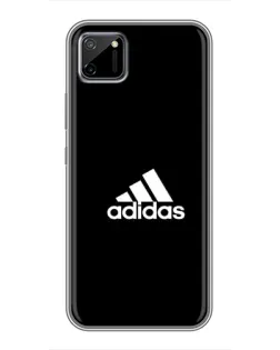 Чохол для Realme C11 з картинкою «Чорна класика Adidas»