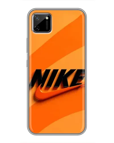 Чохол для Realme C11 з картинкою «Помаранчевий драйв Nike»