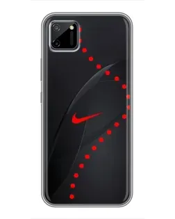 Чохол для Realme C11 з картинкою «Абстрактний дизайн Nike»