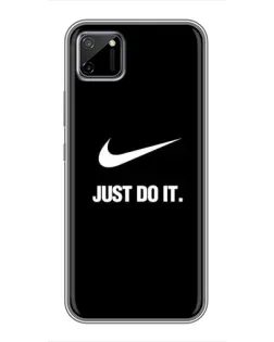 Чохол для Realme C11 з картинкою «Класичний принт Nike»