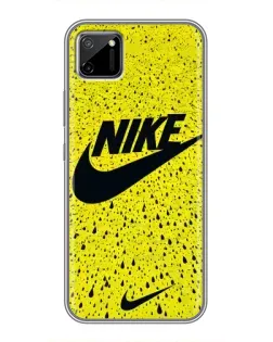 Чохол для Realme C11 з картинкою «Жовтий текстурний Nike»
