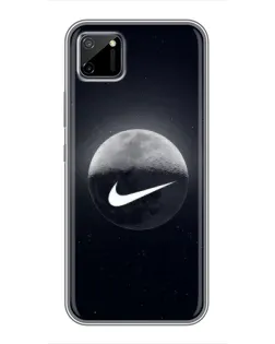 Чохол для Realme C11 з картинкою «Nike у стилі графіті»