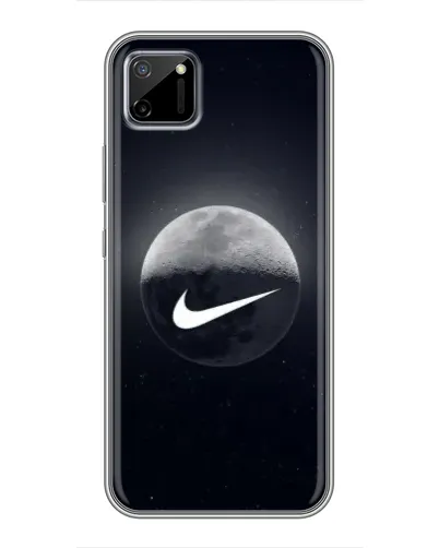 Чохол для Realme C11 з картинкою «Nike у стилі графіті»