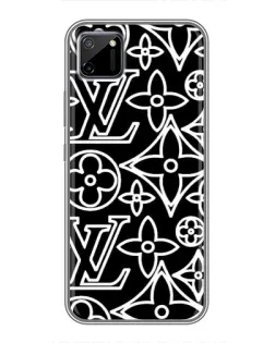 Чехол для Realme C11 с картинкой «Черно-белый узор LV» Чехол для Realme C11 с картинкой «Черно-белый узор LV»