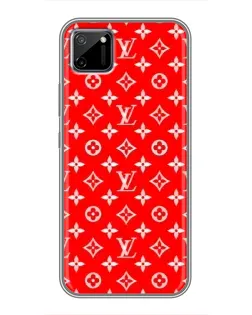 Чехол для Realme C11 с картинкой «Яркий паттерн LV»