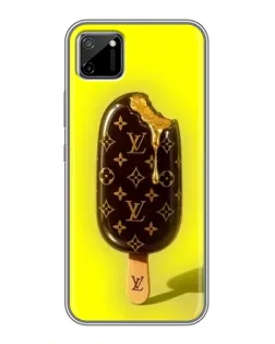 Чехол для Realme C11 с картинкой «Мороженое от LV»