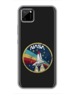 Чехол для Realme C11 с картинкой «NASA — эмблема миссии» Чехол для Realme C11 с картинкой «NASA — эмблема миссии»