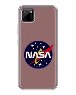 Чохол для Realme C11 з картинкою «NASA — ретро космос»