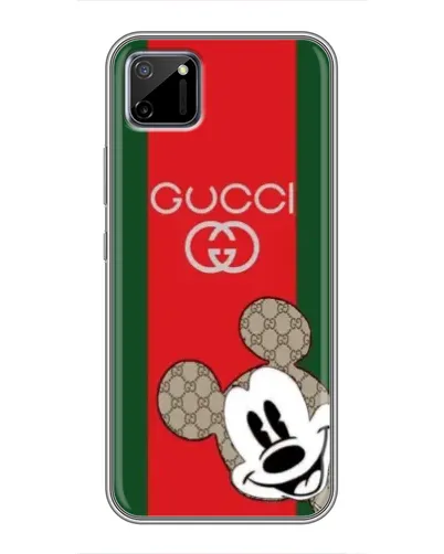 Чехол для Realme C11 с картинкой «Gucci — полосы и Микки» Чехол для Realme C11 с картинкой «Gucci — полосы и Микки»