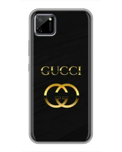 Чехол для Realme C11 с картинкой «Золотой логотип Gucci» Чехол для Realme C11 с картинкой «Золотой логотип Gucci»