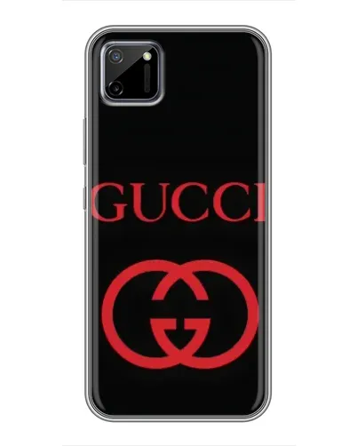 Чехол для Realme C11 с картинкой «Gucci — красный логотип» Чехол для Realme C11 с картинкой «Gucci — красный логотип»