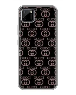 Чехол для Realme C11 с картинкой «Классическая монограмма Gucci»