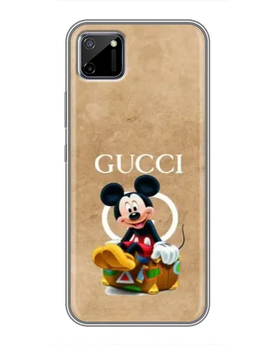 Чехол для Realme C11 с картинкой «Микки Маус Gucci — крафт» Чехол для Realme C11 с картинкой «Микки Маус Gucci — крафт»