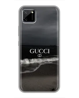 Чехол для Realme C11 с картинкой «Gucci — морской прибой»