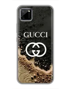 Чехол для Realme C11 с картинкой «Gucci — песчаные дюны»