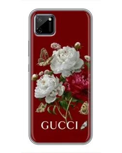 Чехол для Realme C11 с картинкой «Gucci —  сад»
