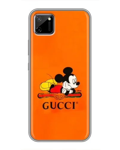Чехол для Realme C11 с картинкой «Микки Маус Gucci — оранж» Чехол для Realme C11 с картинкой «Микки Маус Gucci — оранж»