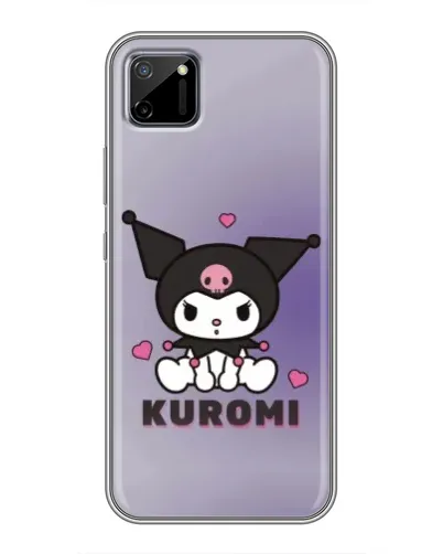 Чехол для Realme C11 с картинкой «Kuromi — фиолетовый арт» Чехол для Realme C11 с картинкой «Kuromi — фиолетовый арт»