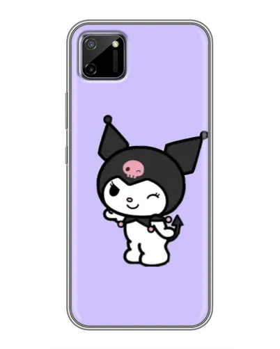 Чехол для Realme C11 с картинкой «Классическая Kuromi» Чехол для Realme C11 с картинкой «Классическая Kuromi»