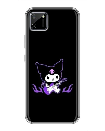Чехол для Realme C11 с картинкой «Электрическая Kuromi» Чехол для Realme C11 с картинкой «Электрическая Kuromi»