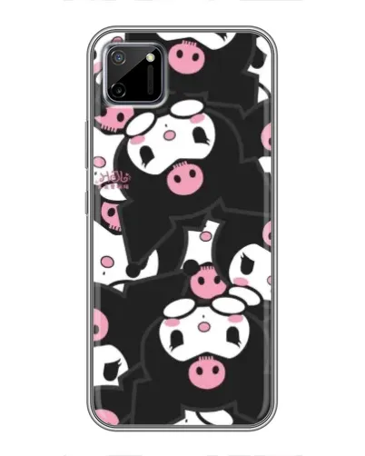 Чехол для Realme C11 с картинкой «Kuromi с сердечком» Чехол для Realme C11 с картинкой «Kuromi с сердечком»