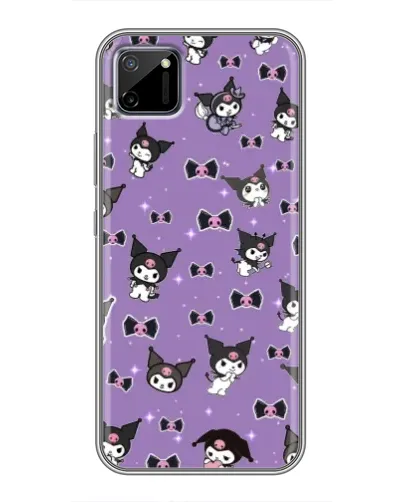 Чехол для Realme C11 с картинкой «Kuromi — паттерн» Чехол для Realme C11 с картинкой «Kuromi — паттерн»