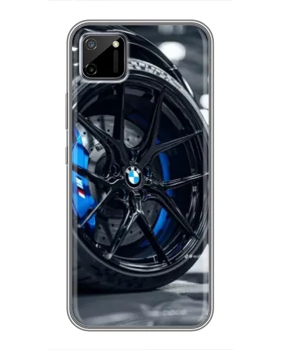 Чехол для Realme C11 с картинкой «Колесо BMW вблизи» Чехол для Realme C11 с картинкой «Колесо BMW вблизи»